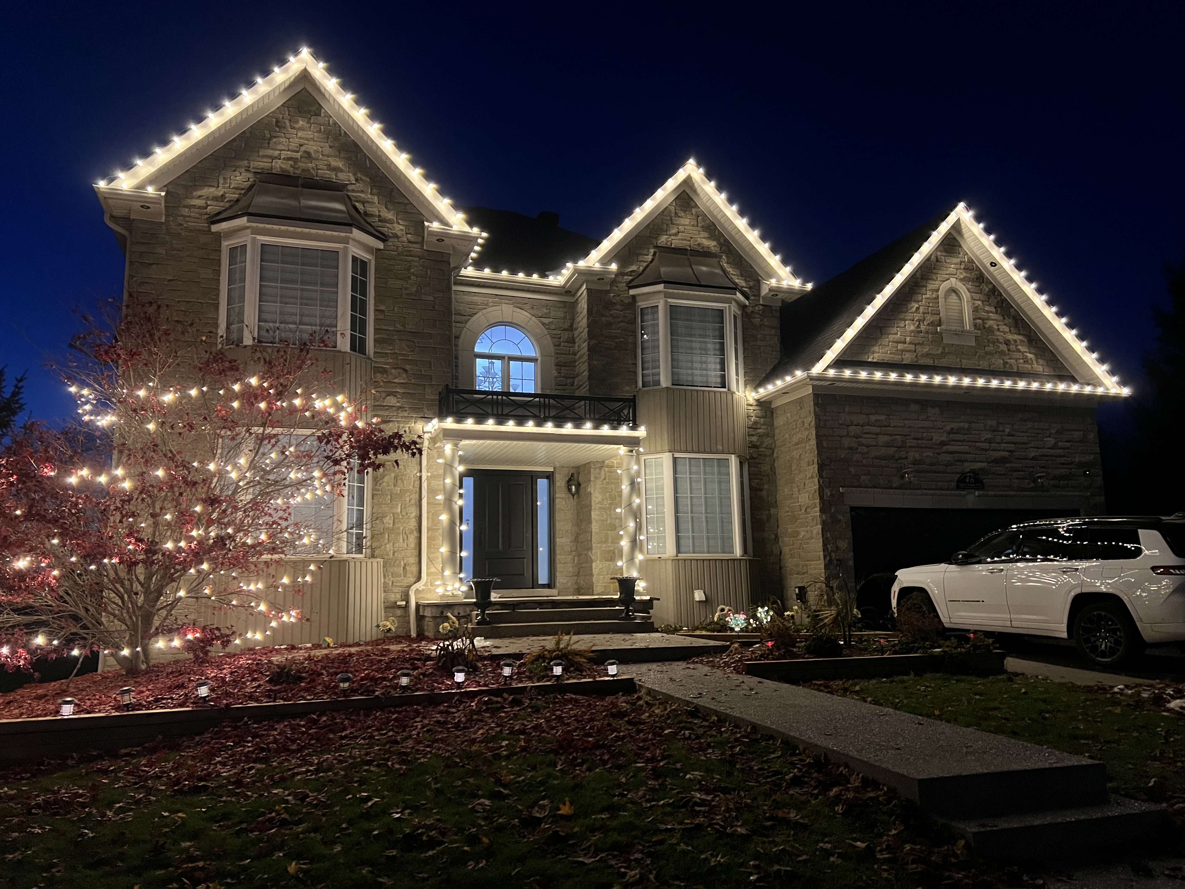 Holiday Light Install